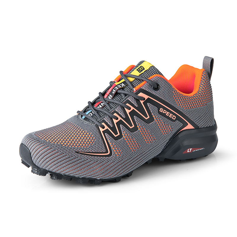 MTB 사이클링 신발 zapatillas ciclism - Knit Fabric Lace Up Sneakers 리뷰 및 가격