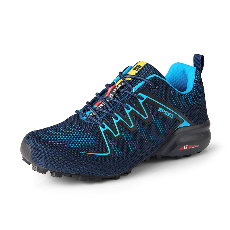 MTB 사이클링 신발 zapatillas ciclism - Knit Fabric Lace Up Sneakers 리뷰 및 가격