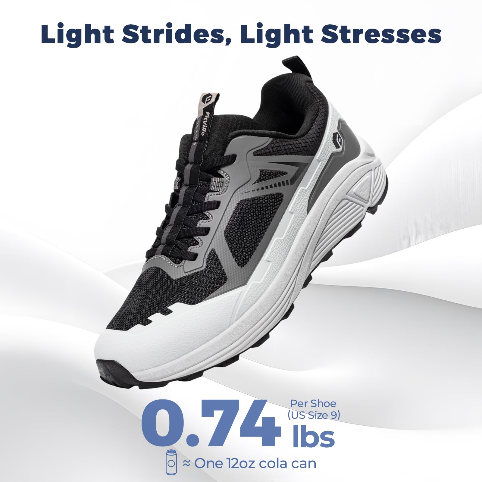 핏빌 트레일 러닝화, 남성용, 넓은 발볼, 운동용 스니 - Anti Slip Trail Running Sneakers 리뷰 및 가격