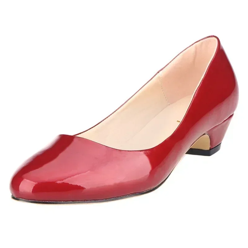 여성 웨지 펌프스 가을 캐주얼 컴포트 드레스 라운드 토 - Heels 리뷰 및 가격